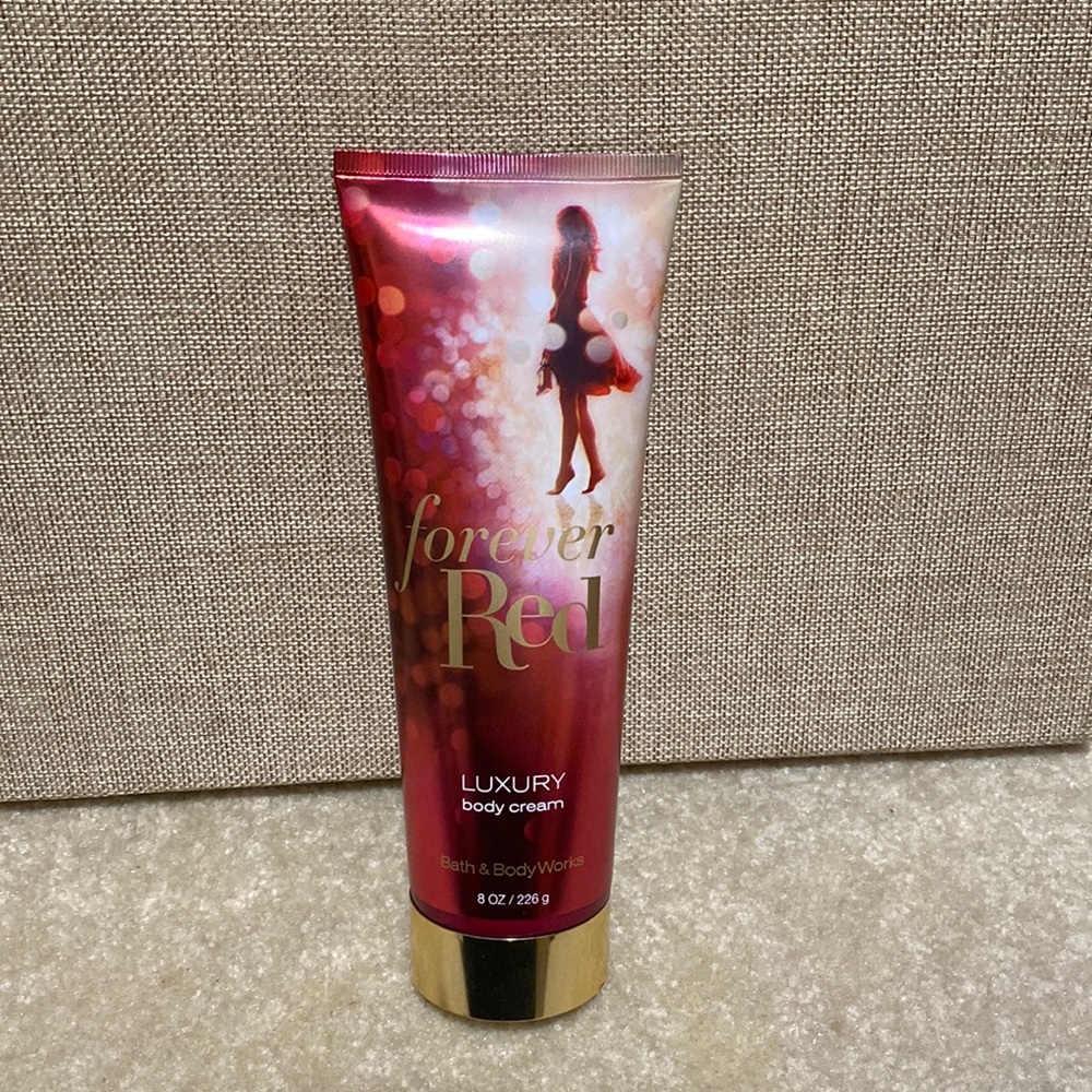 Forever Red Bath and Body lotion
